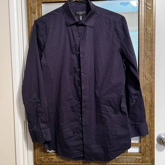 Alfani | Shirts | Alfani Mens Dress Shirt Slim Fit Medium | Poshmark Alfani | Shirts | Alfani Mens Dress Shirt Slim Fit Medium | Poshmark